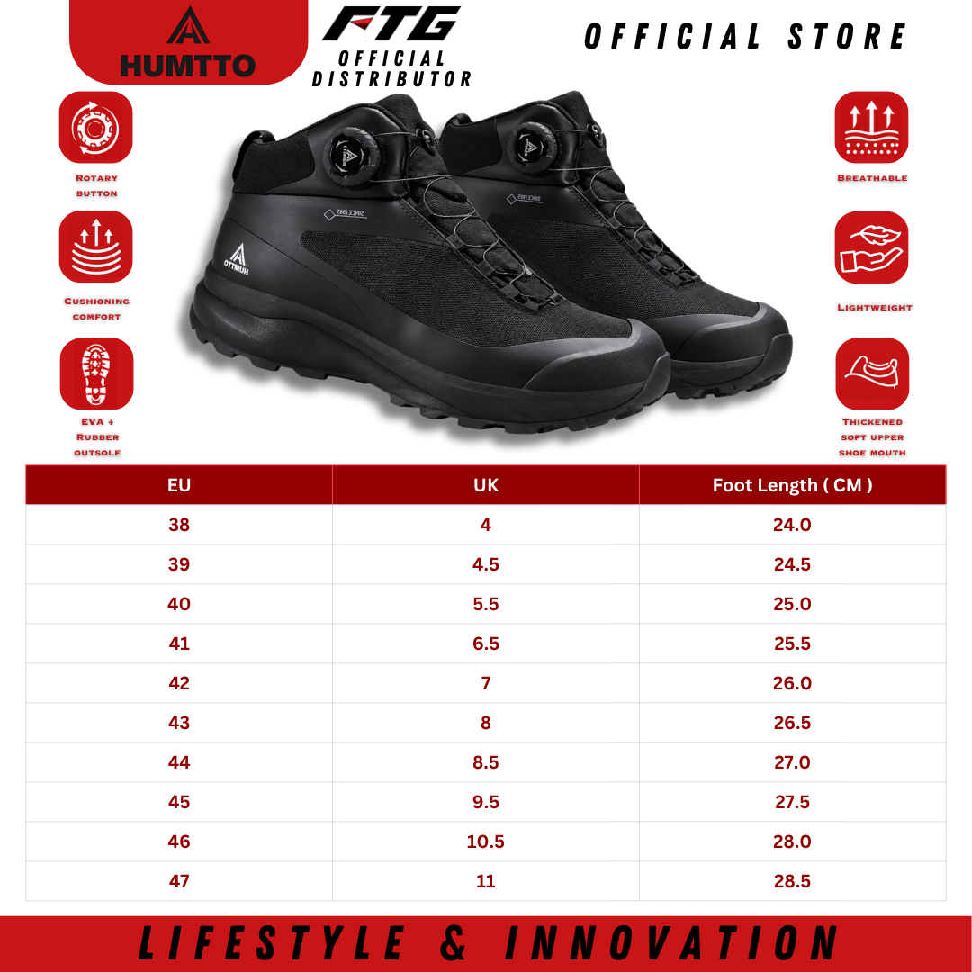 Humtto 230969 size chart