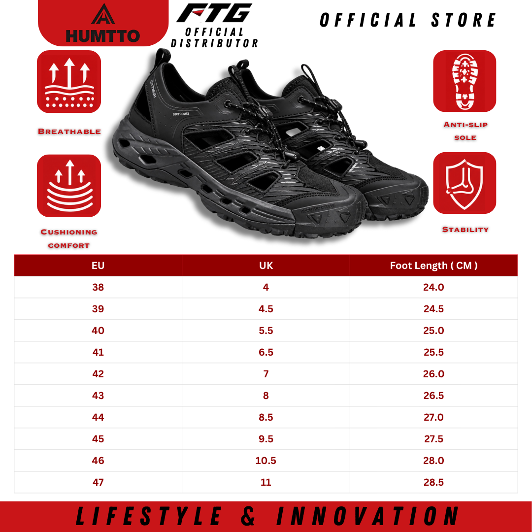 Humtto 660801 size chart