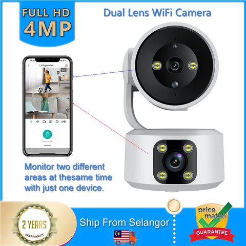dual lens wifi camera