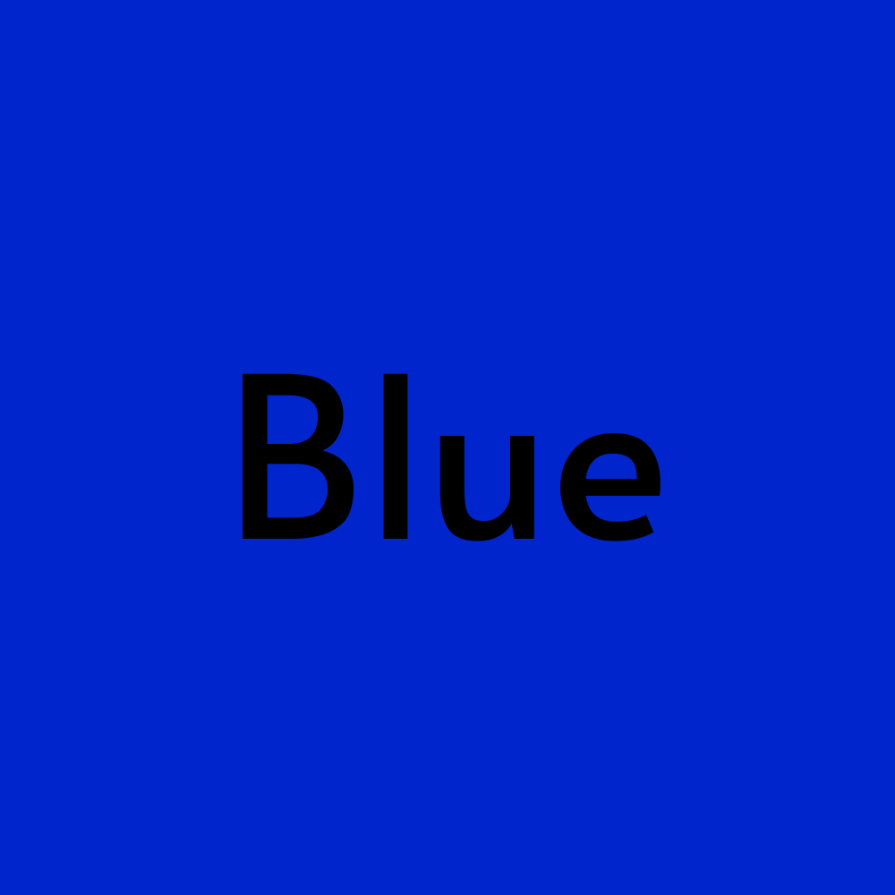Blue