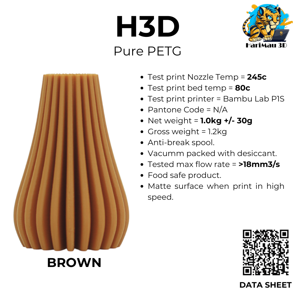 Filament_PETG Brown