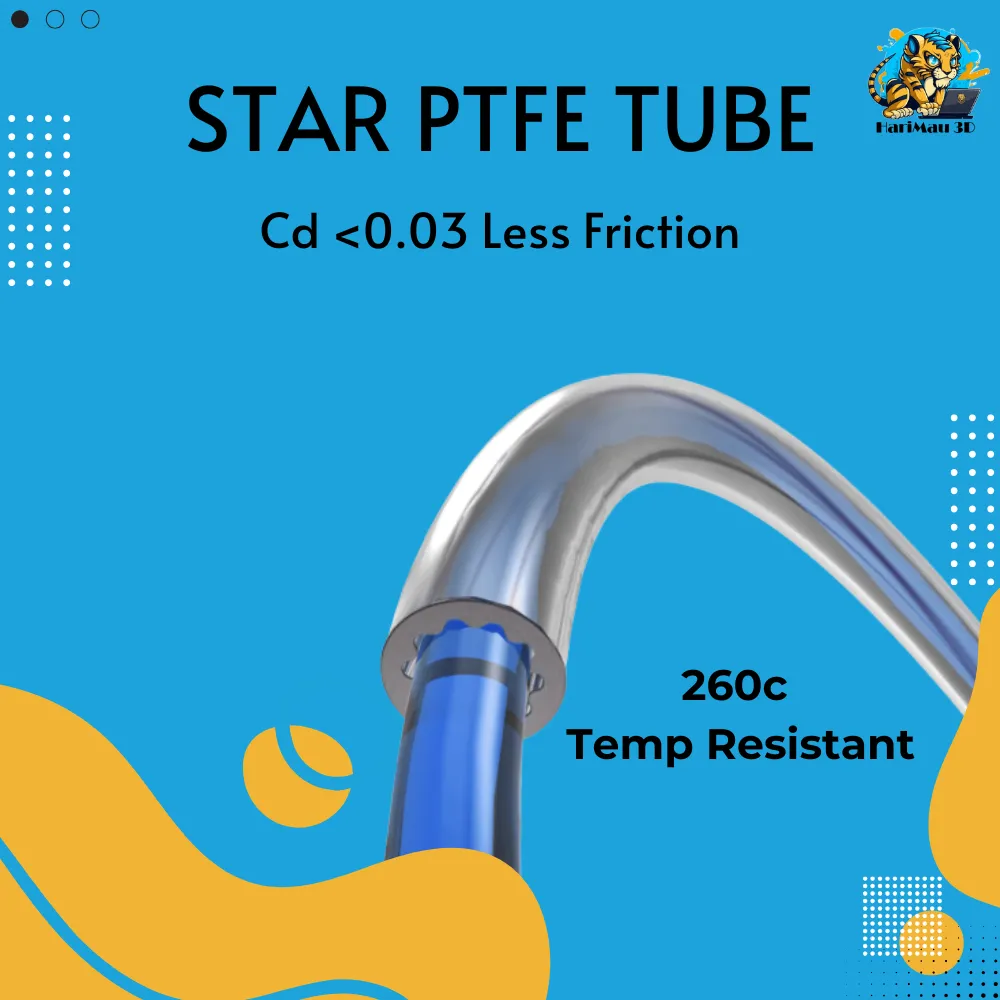 Star PTFE Tube