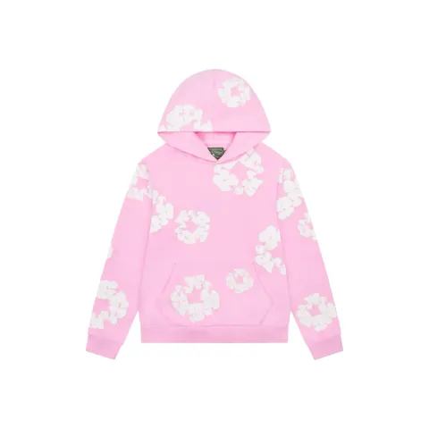 DenimTearsTheCottonWreathHoodiePowderPink_FW24_-Front