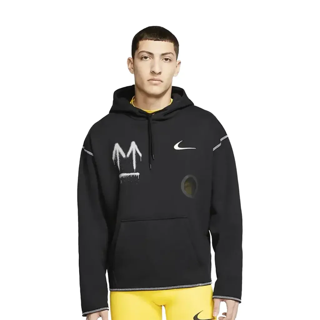 NikexOff-WhiteNRGRUHoodieBlack-FrontModel