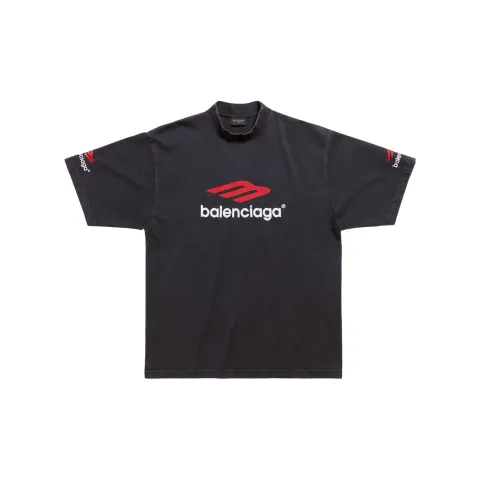 3BSportsIconMediumFitTeeBlackWhiteRed_SS25_-Front