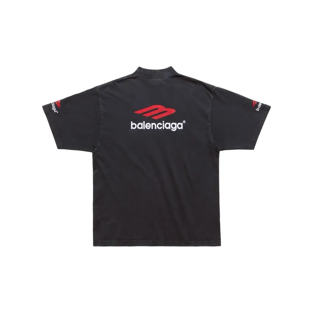 3BSportsIconMediumFitTeeBlackWhiteRed_SS25_-Back