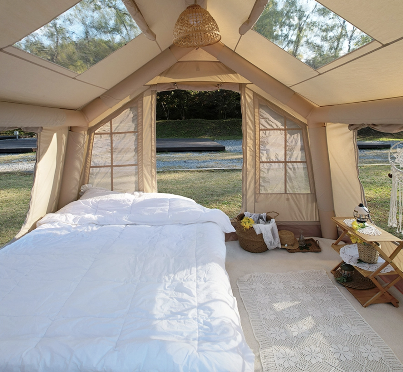 Coody Air Tent Inside View