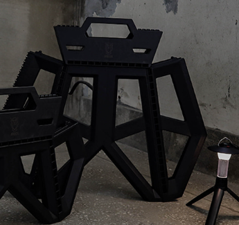 Arbor Folding Chair L Black
