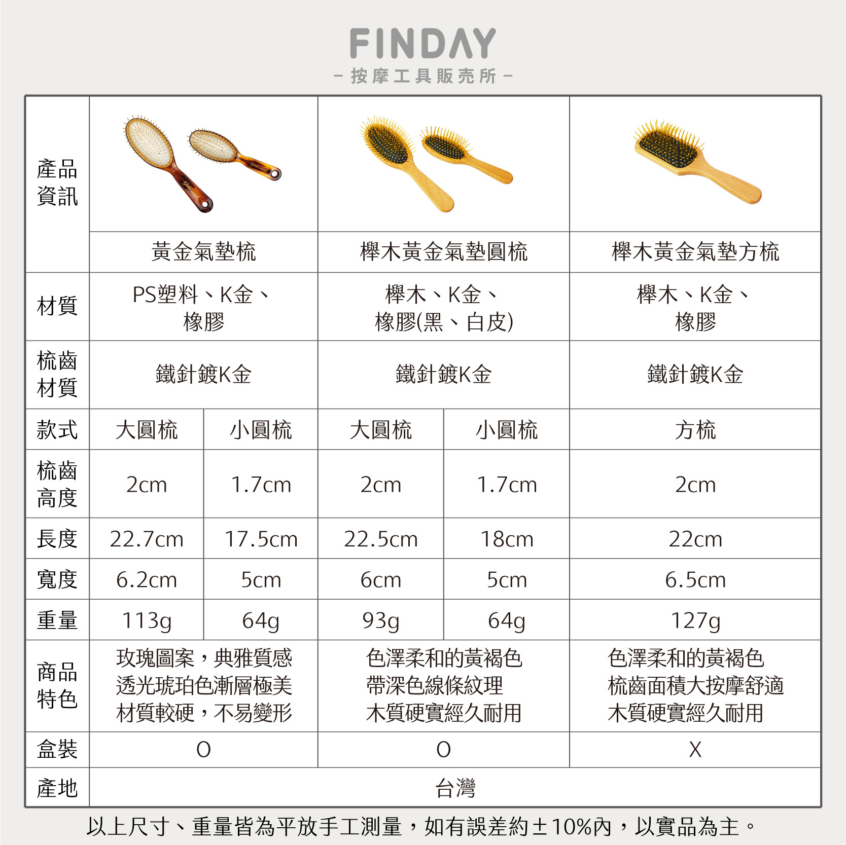 35006_中四角櫸木黃金梳-08