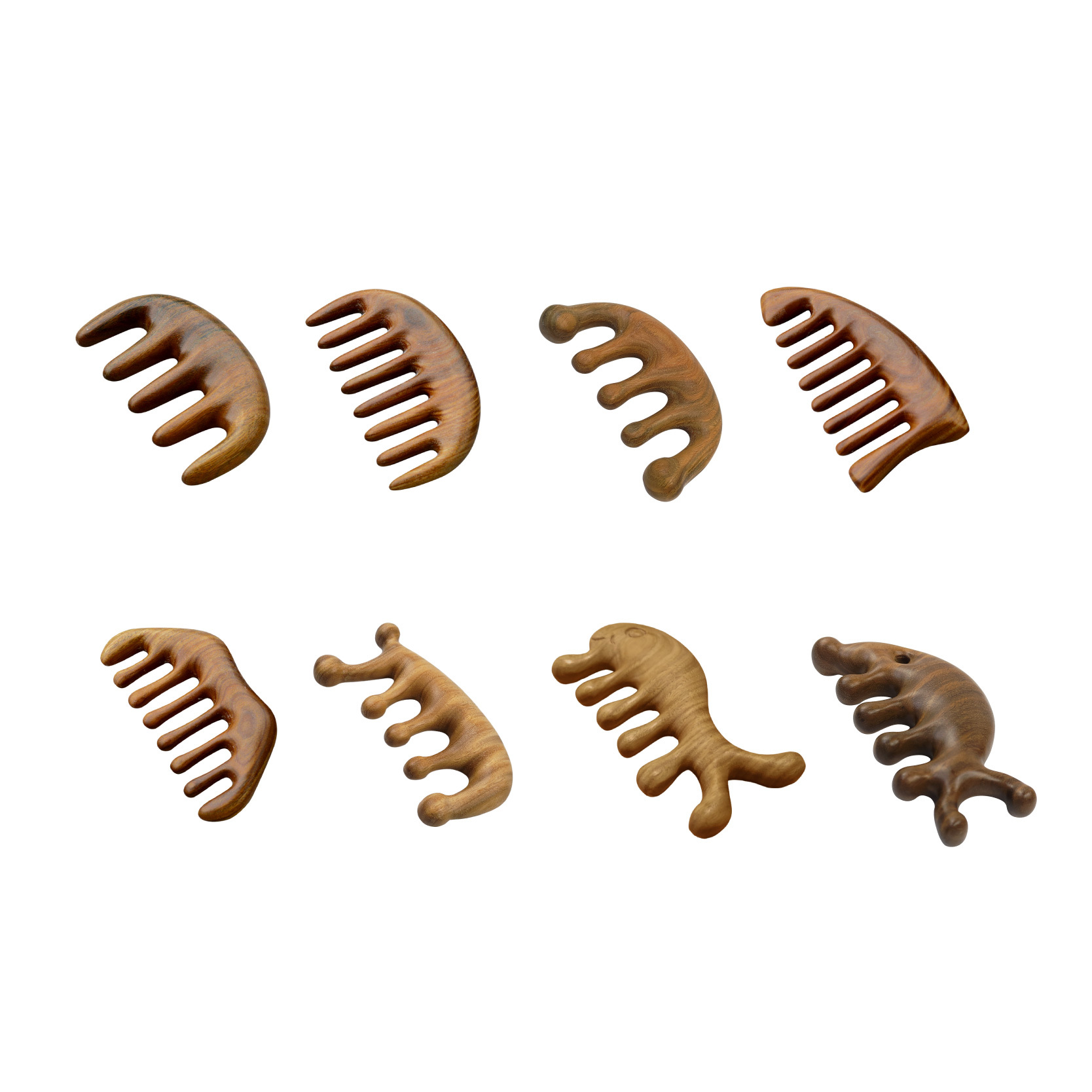 3101043-1+3101043-2+3101043-3+3101043-4+3112135+3112184+3112250+3112266_綠檀木按摩梳8款-12