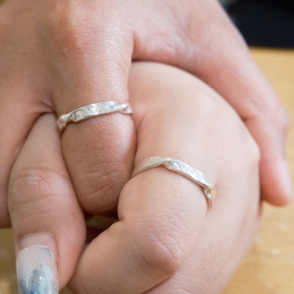 上和金工坊-台南金工-對戒-刻印莫比戒指