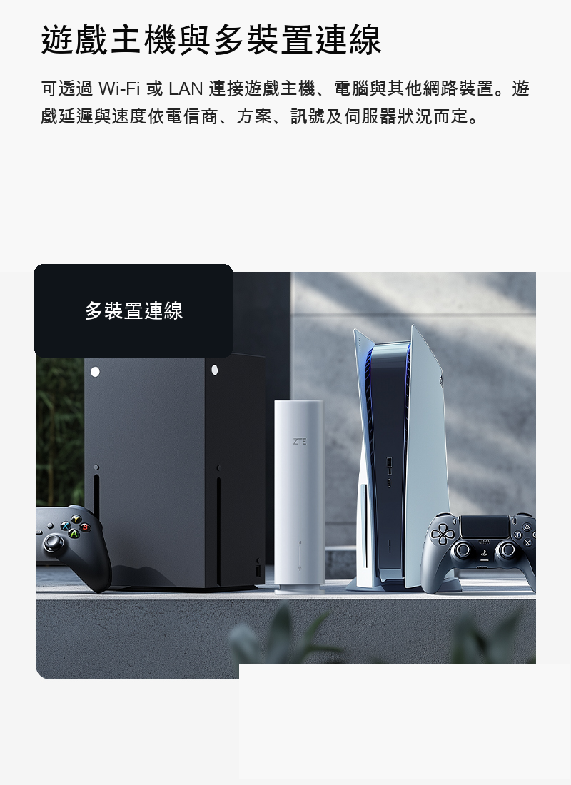 ZTE G5TS gaming connectivity