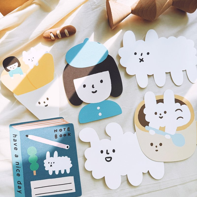 聖誕限定交換禮物 / 大 / 文具組 - 筆記本/手帳 - 紙 多色