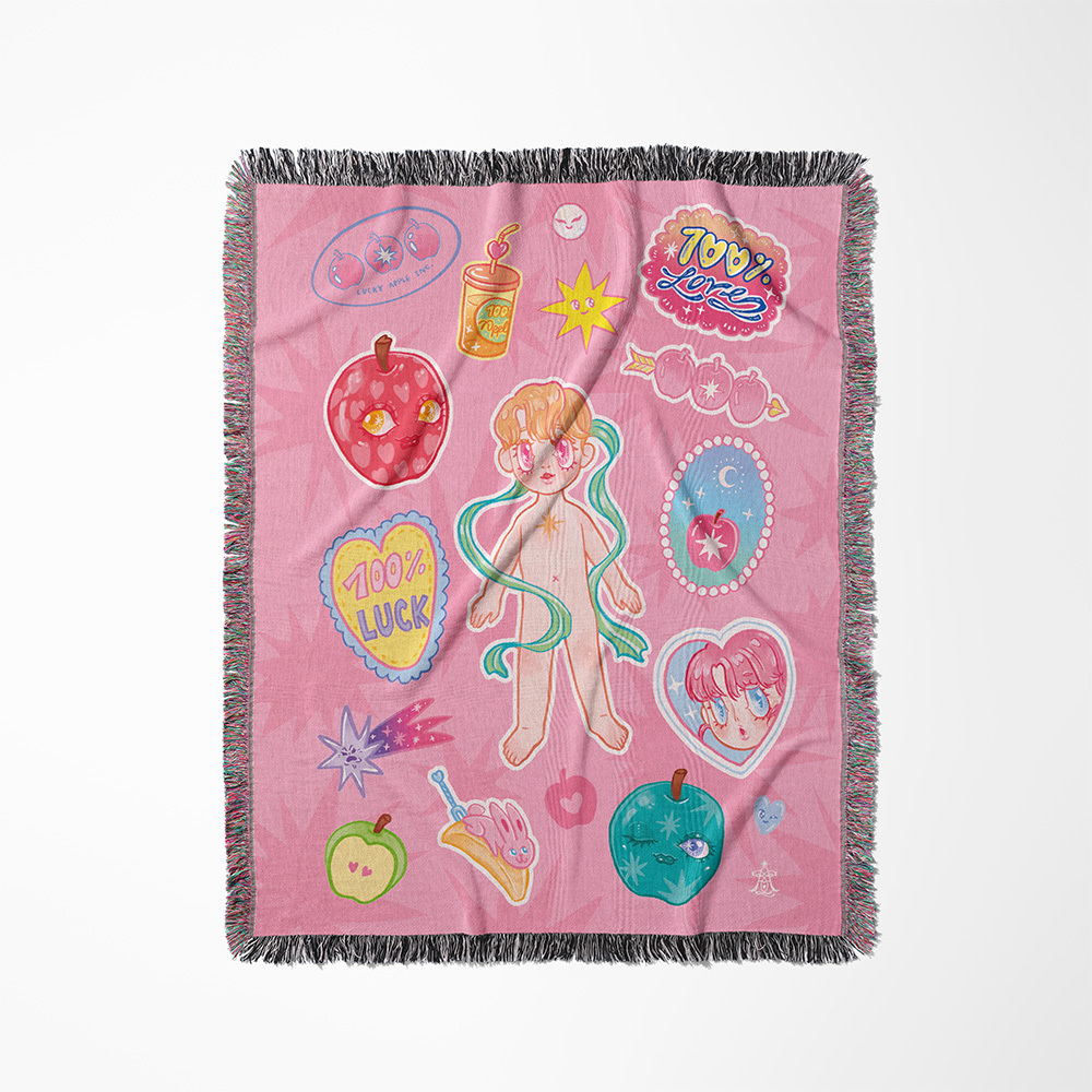 Woven Blanket Mockup_2