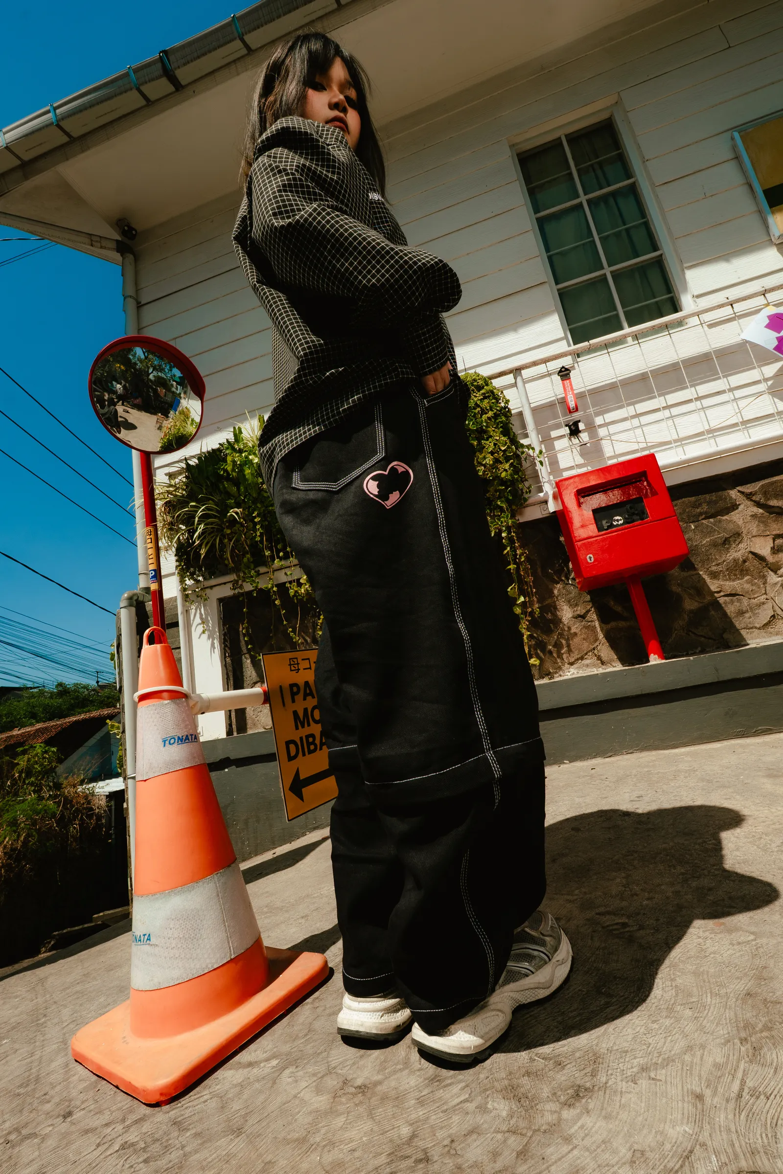 boisworld changeover pants black denim