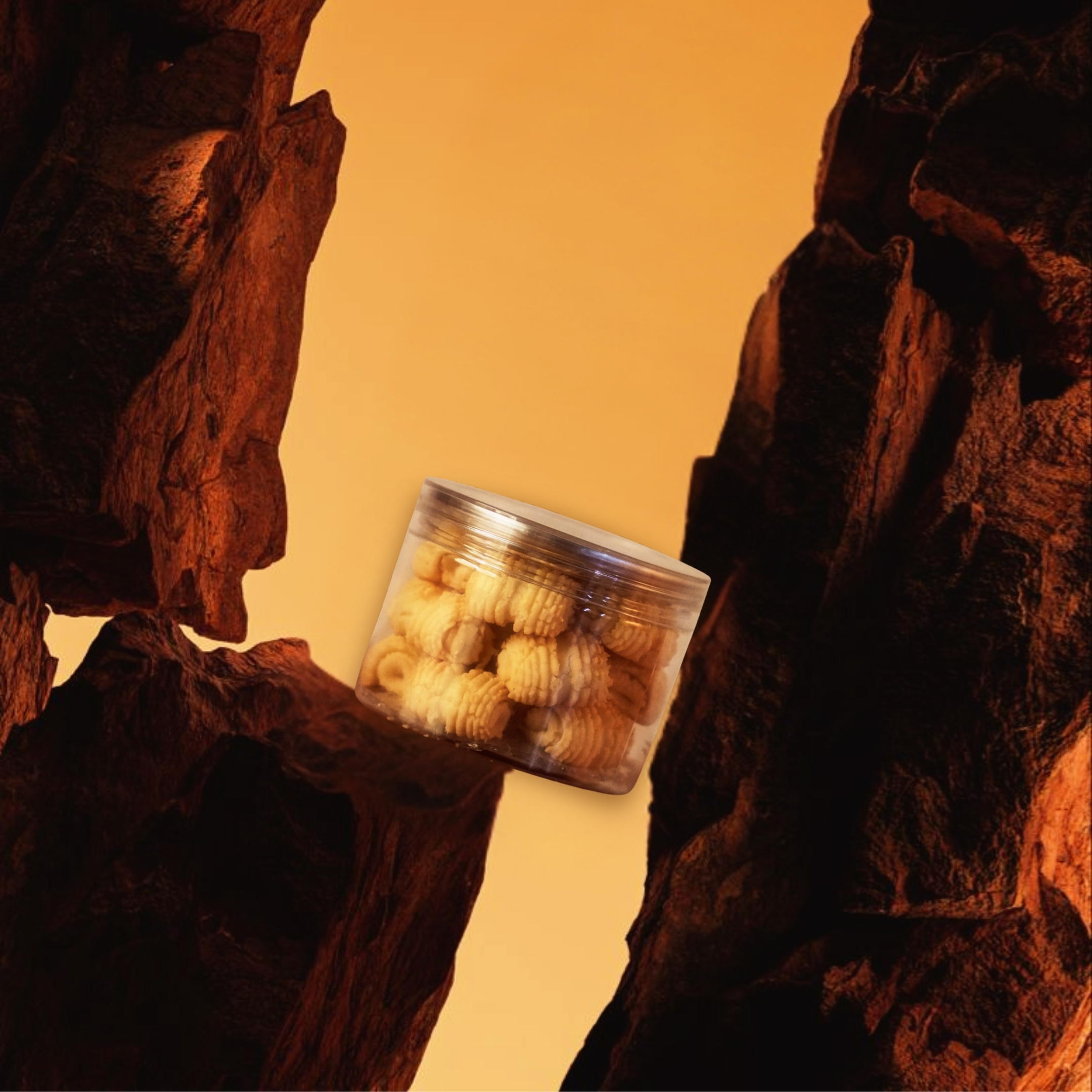 Handcrafted Penang pineapple tart with melt-in-the-mouth texture