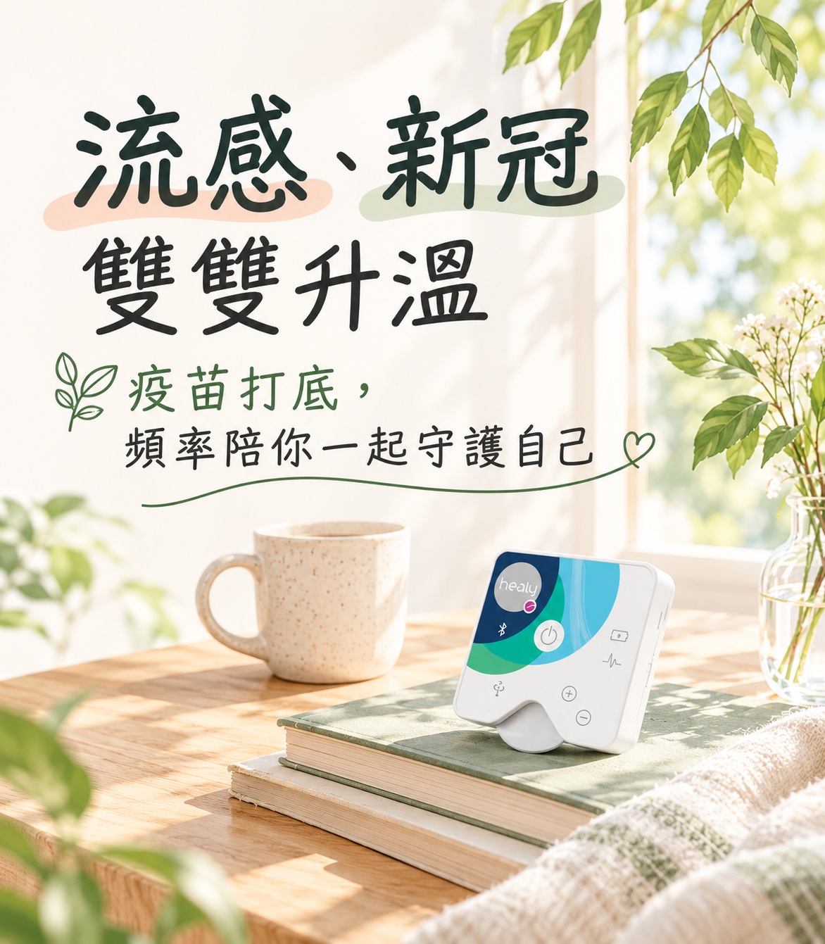 換季守護優惠 | 頻率好犀利 Vibe for Healy