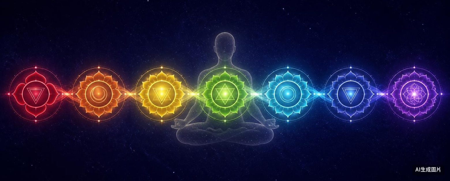 脈輪是什麼？七脈輪位置、顏色、功效與失衡徵兆一次看懂
