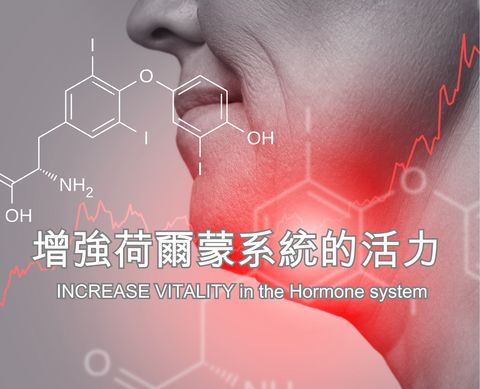INCREASE VITALITY in the Hormone system