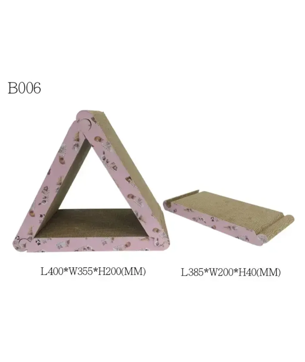 B-006_組合貓抓板正三角形_2
