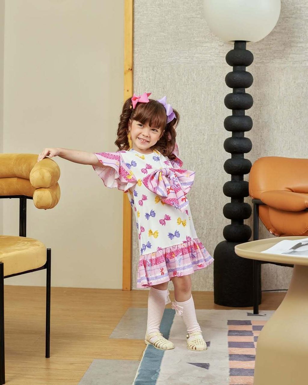 𝐶𝑎𝑟𝑎 𝑑𝑟𝑒𝑠𝑠 2450 THB#Kinnswonderland #SignatureBowDress #PuffySleevesDress #RuffleDress #Fashionista #SummerStyle #CuteMatchingSet #WhimsicalFashion #EnchantingCollection #FashionGoals #NewArrivals #Dres (1)