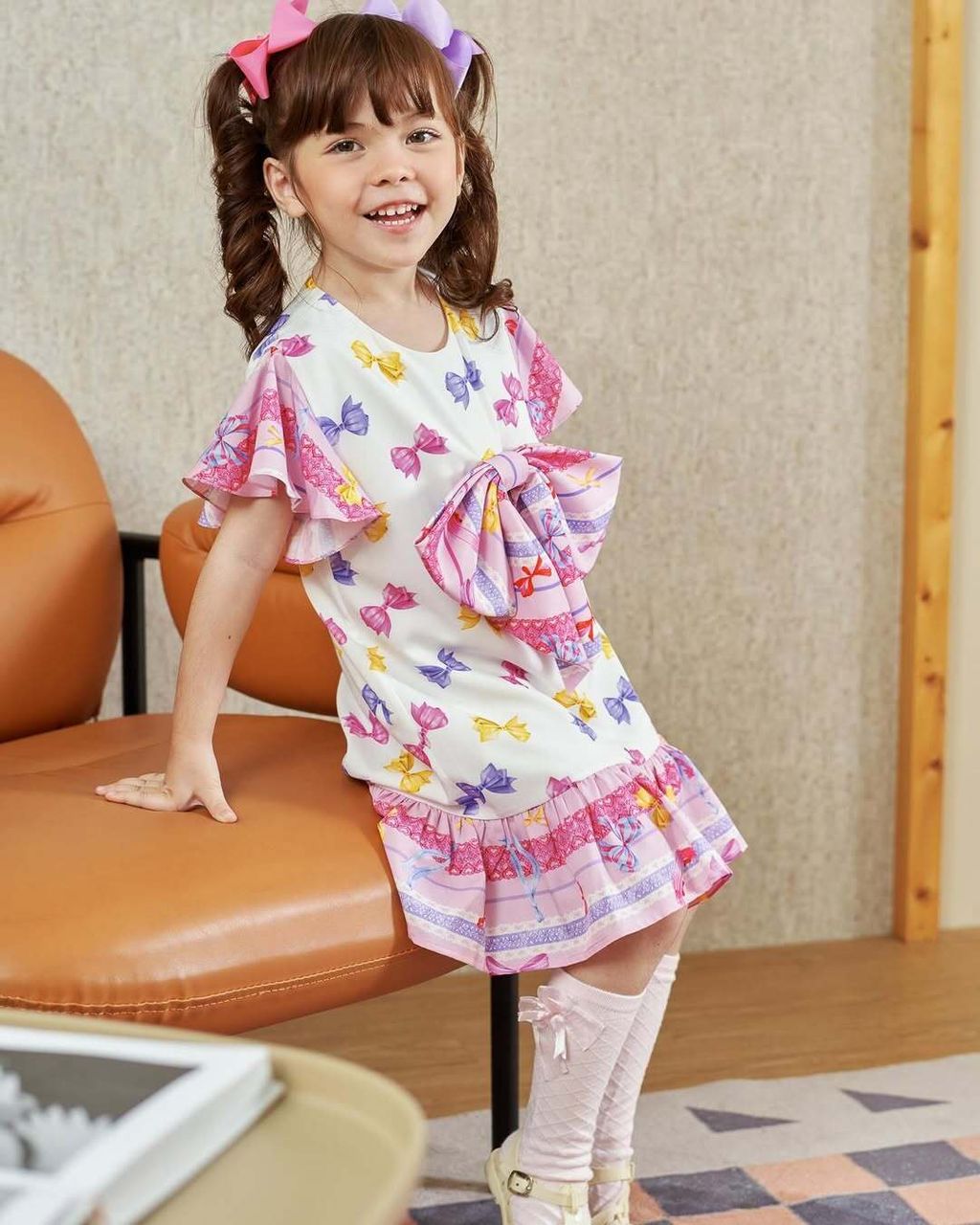 𝐶𝑎𝑟𝑎 𝑑𝑟𝑒𝑠𝑠 2450 THB#Kinnswonderland #SignatureBowDress #PuffySleevesDress #RuffleDress #Fashionista #SummerStyle #CuteMatchingSet #WhimsicalFashion #EnchantingCollection #FashionGoals #NewArrivals #DressObs