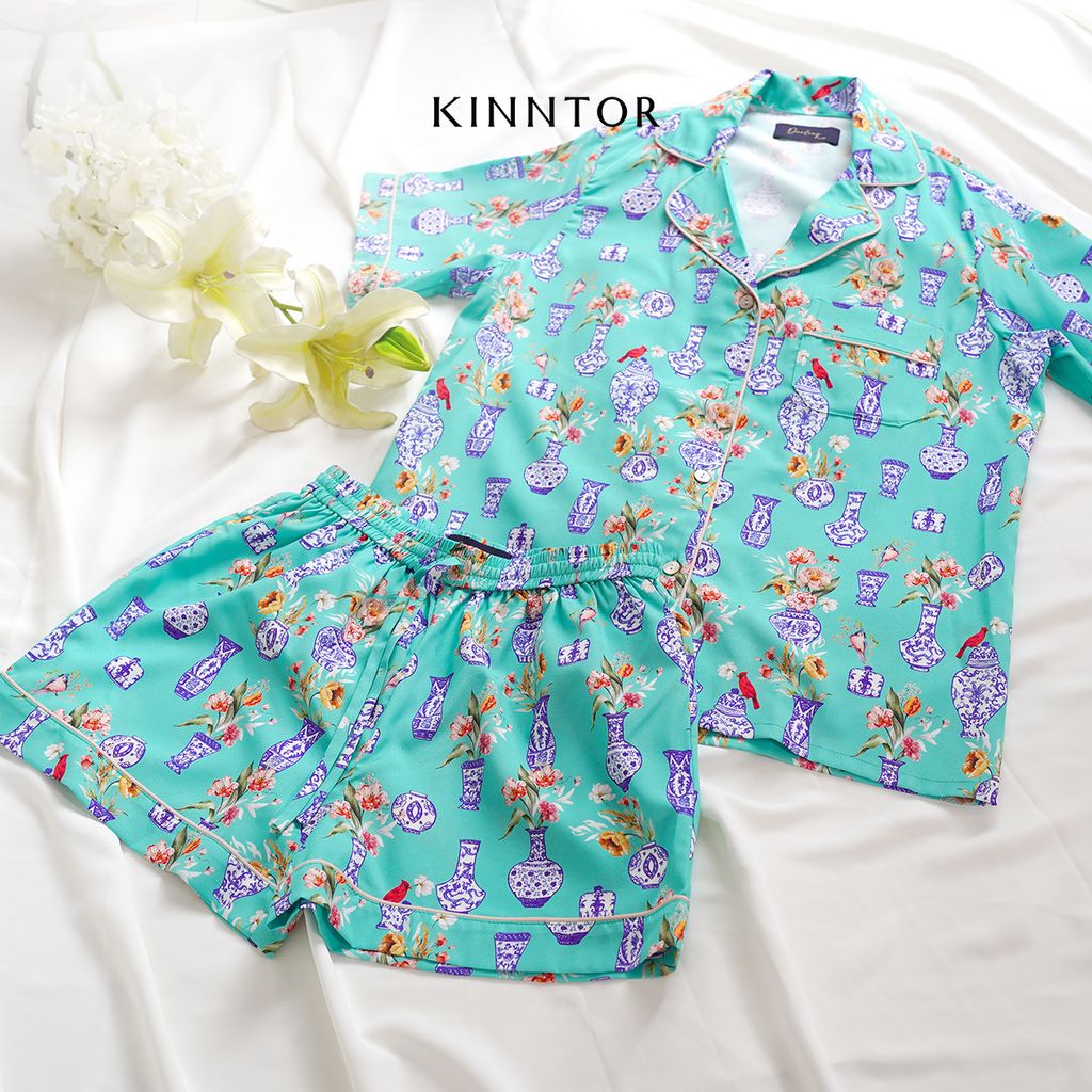 KINNTOR Shopee mint pyjamas with pants P2