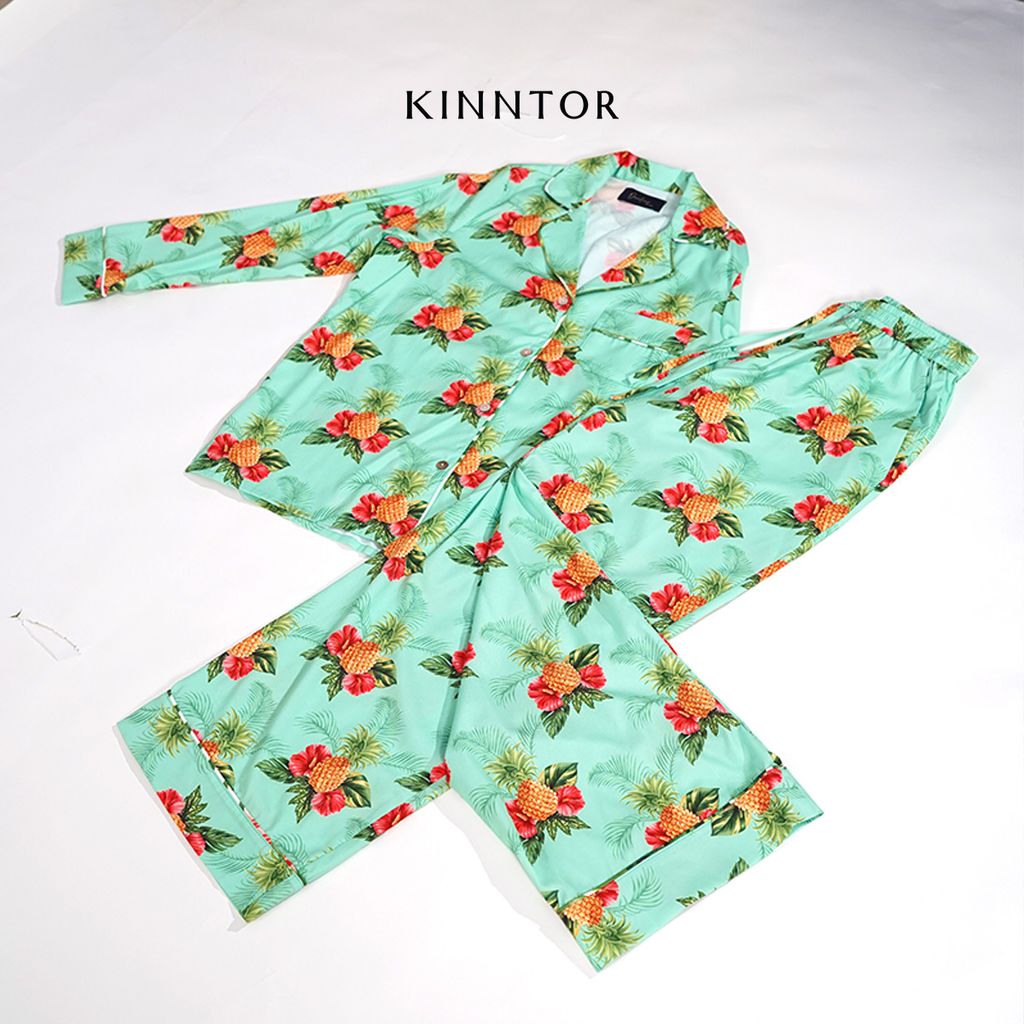 KINNTOR long pyjamas tropical mint L02