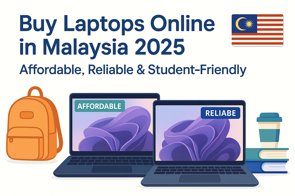 Buy Laptops Online in Malaysia 2025: Affordable, Reliable & Student-Friendly