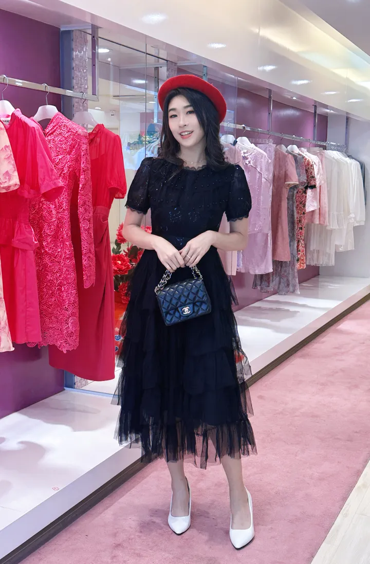 Noir Étoile Dress 黑夜星辰连衣裙