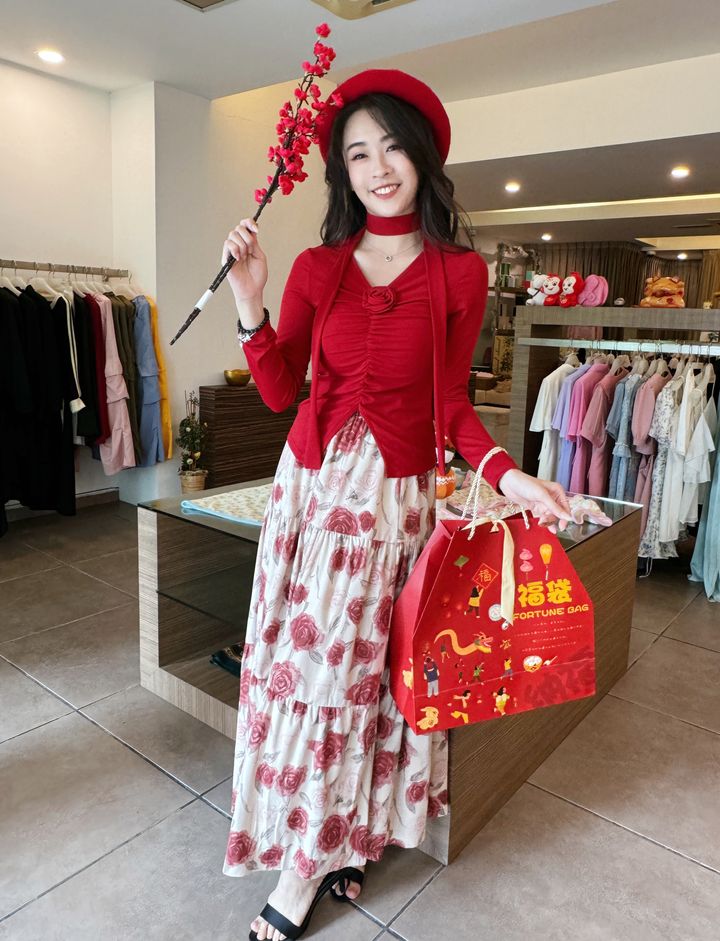 Parisian Rose Tea Set Wear 茶话会玫瑰套装