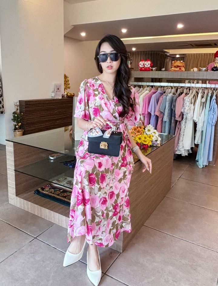 Rachel Rose Dress 法式浪漫玫瑰连身裙