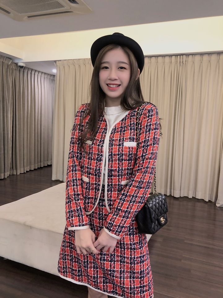 Venya Diego Tweed Set Dress 文雅小香风连身裙套装