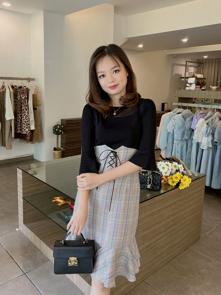 Sweet 16 Set Wear 秋冬港味连身套装