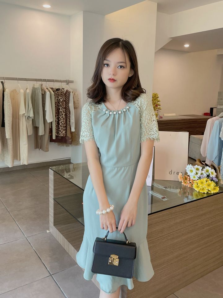 Natalia Pearl Mermaid Dress 珍珠鱼尾裙