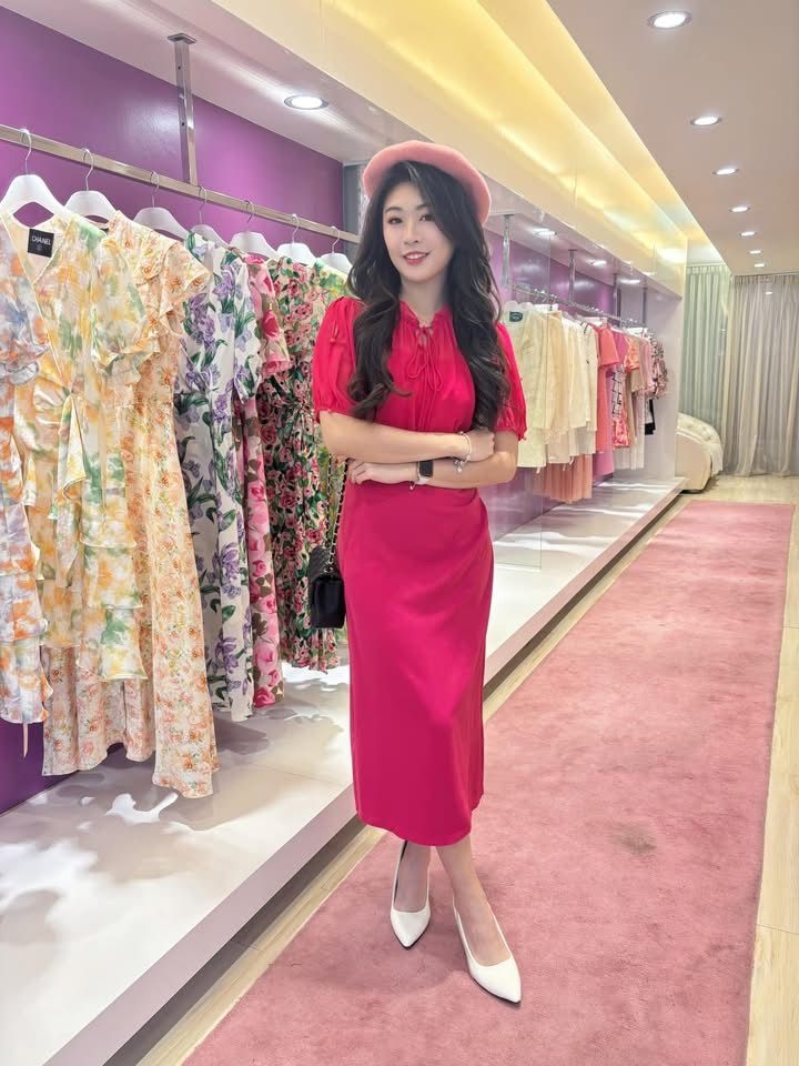 Merilia Backless Dress 木耳边露背连身裙