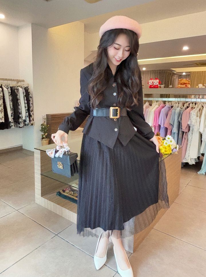 Paris Pleat Set Wear 巴黎经典褶套装