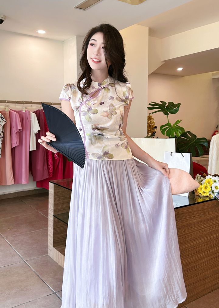 Orchid Muse Modern Oriental Set Wear 兰韵新中式套装