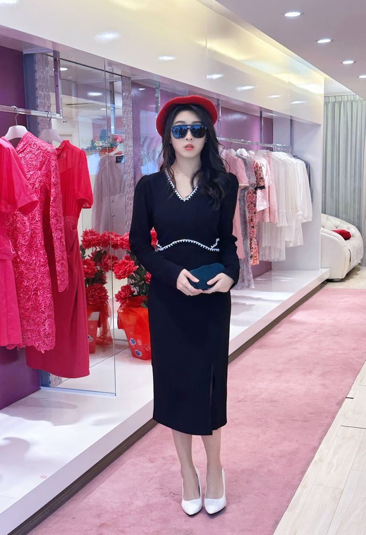 Ink Elegance Dress 墨韵雍雅连身裙