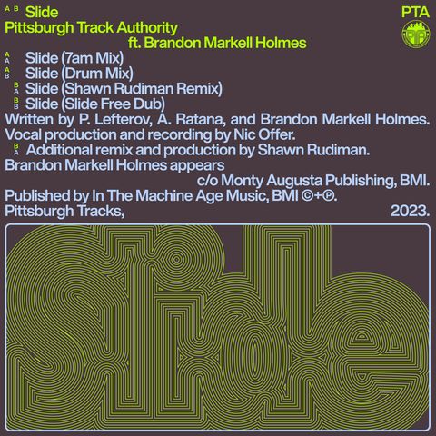 Pittsburgh Track Authority—Slide(Feat. Brandon Markell Holmes) 02