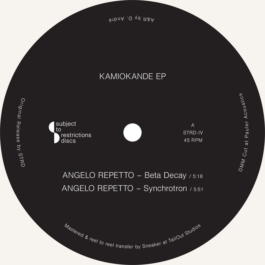 Angelo Repetto—Kamiokande 01