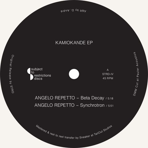 Angelo Repetto—Kamiokande 01