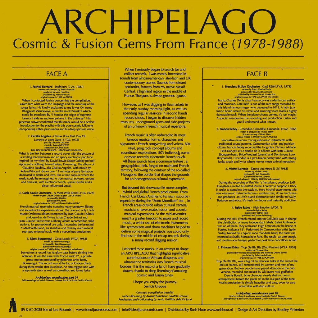 Isle Of Jura—Archipelago：Cosmic Fusion Gems from France (1978-1988)  04