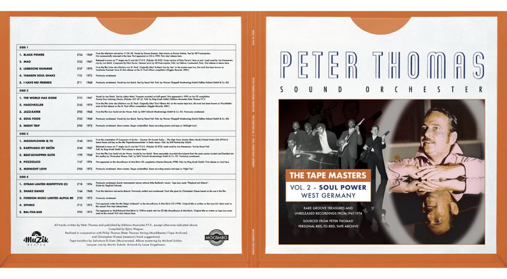 Peter Thomas Sound Orchester—The Tape Masters Vol.02：Soul Power West Germany 04