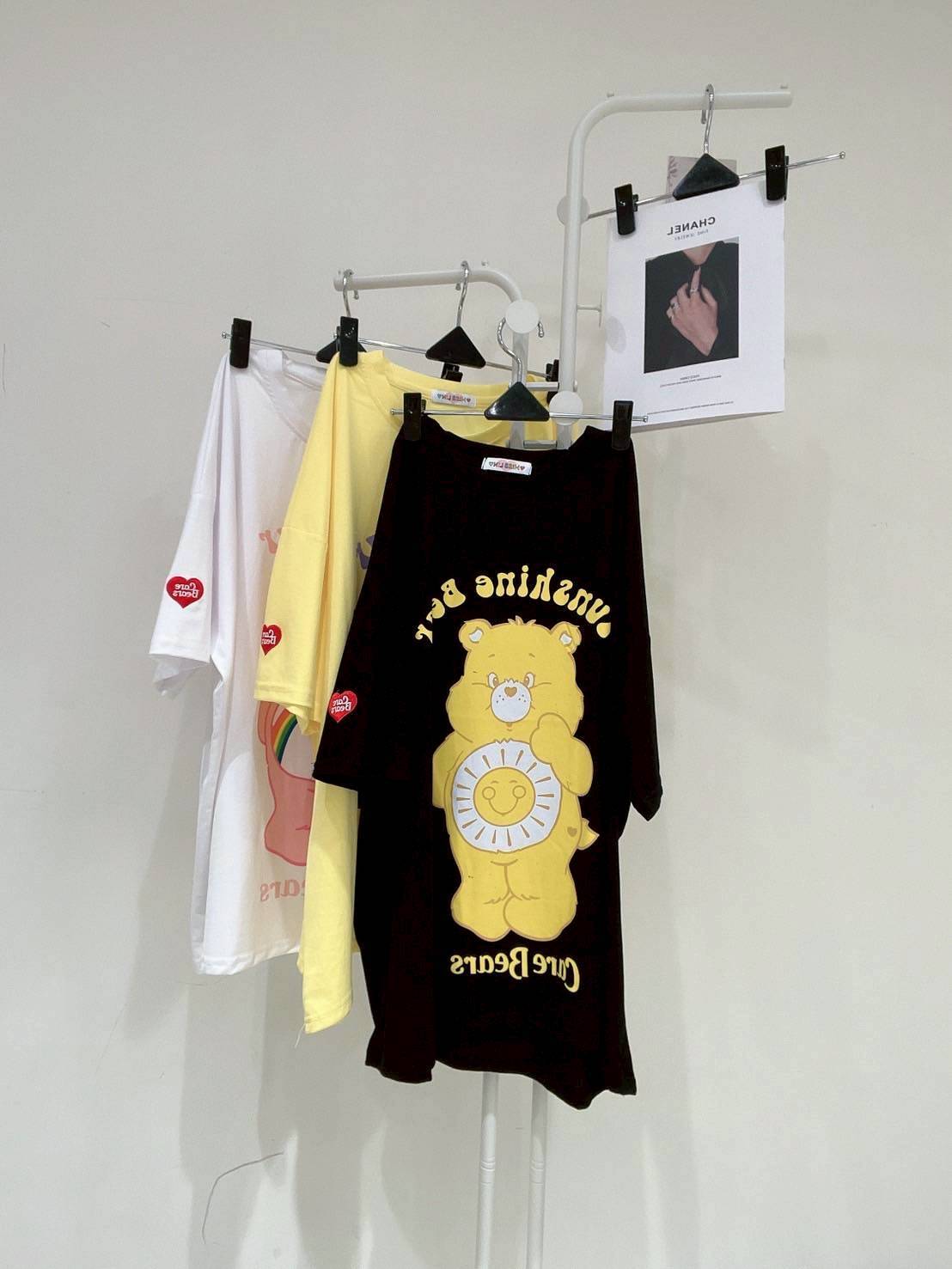 MUMUZI 個性愛心熊熊Ｔ 中大尺碼 MC6220