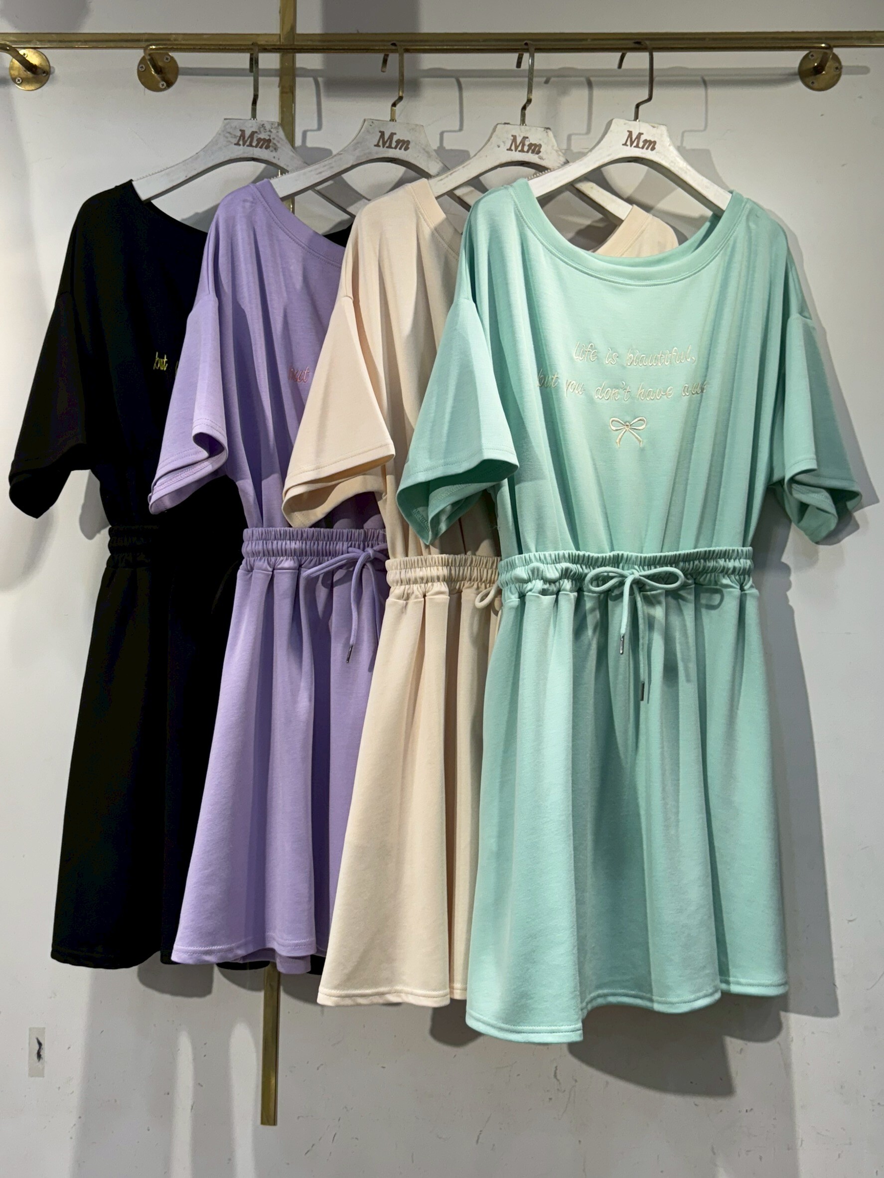 MUMUZI 棉質休閒短洋 中大尺碼 MC8389