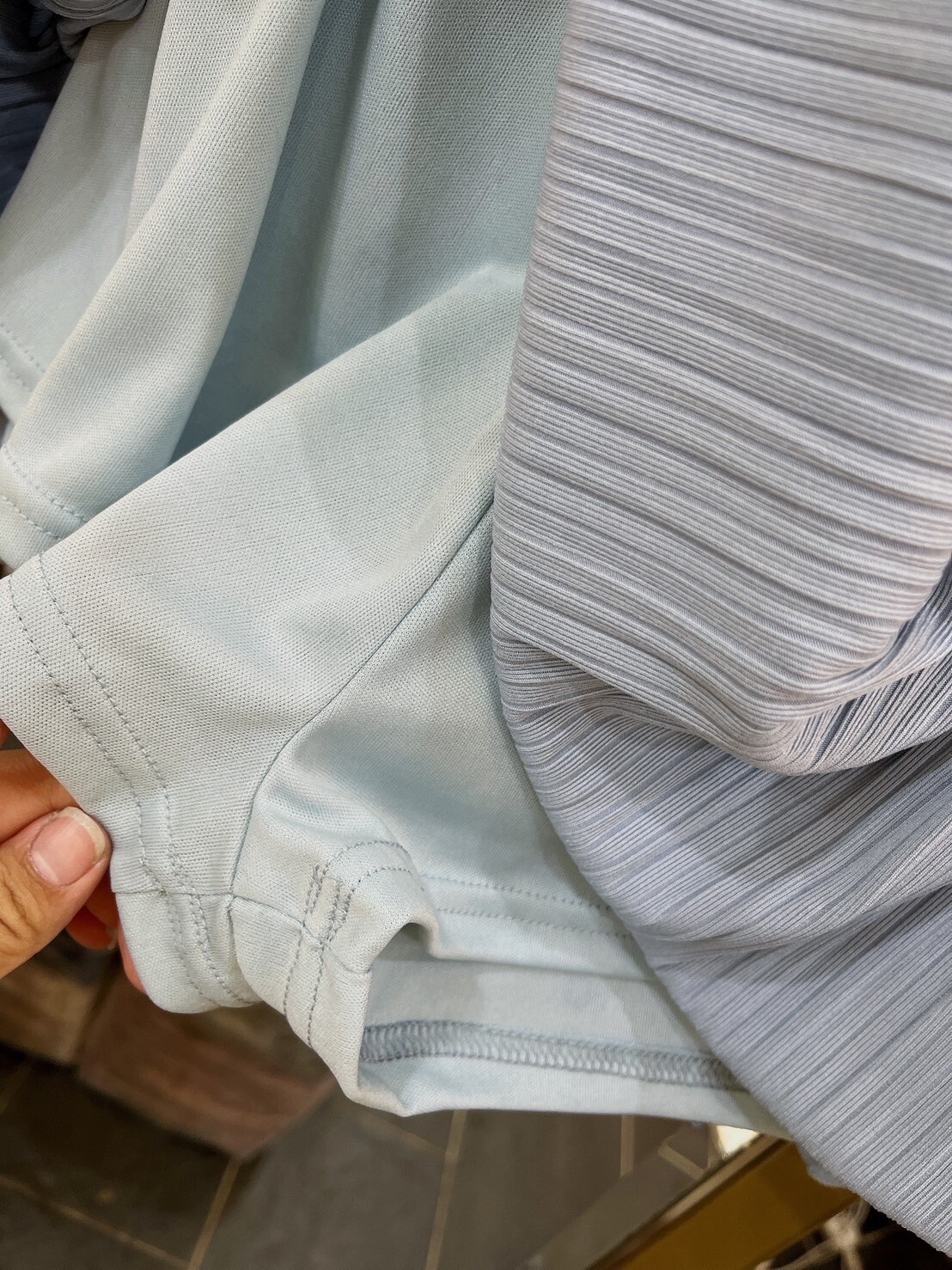 MUMUZI 高腰壓褶褲裙 中大尺碼 MC5929-3