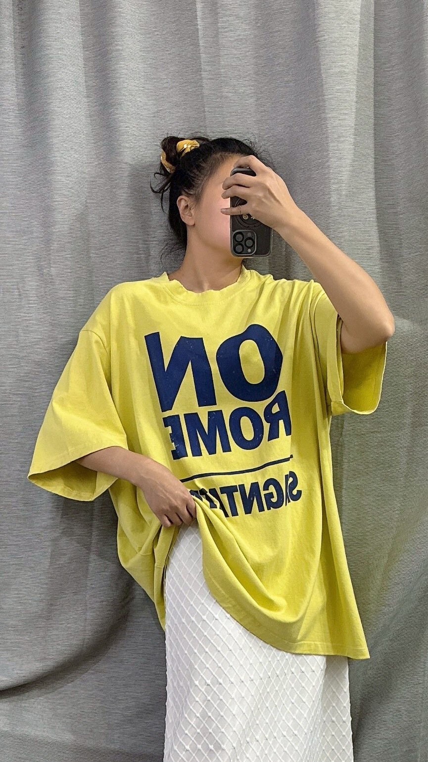 MUMUZI ON字母大Tee 中大尺碼 LM3067－３