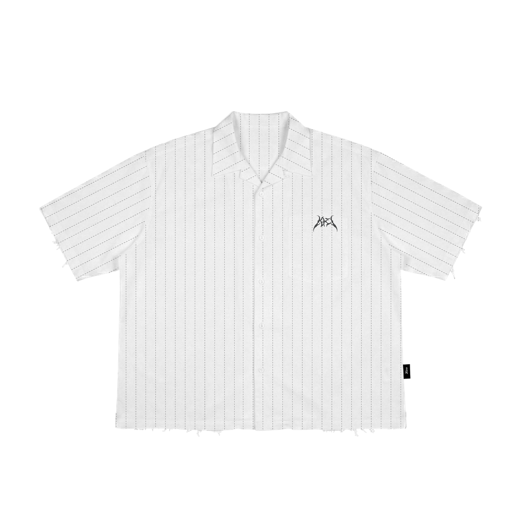 REPPED SHIRT FRONT WHITE