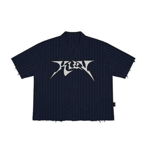REPPED SHIRT FRONT NAVY